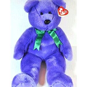 Ty Beanie Buddy Teddy Bear Employee Retired